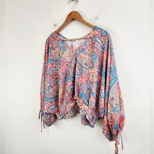 Umgee Paisley Boho Top